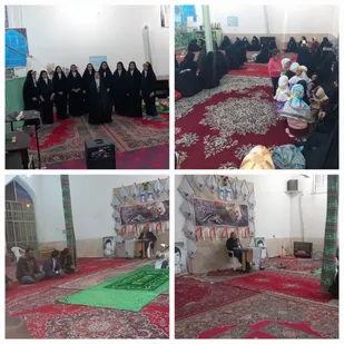 مراسم بزرگداشت سالگرد حاج قاسم در روستای هارونی/محفل انس باقرآن همزمان باسومین سالگردشهادت سرداردل&zwnj;ها