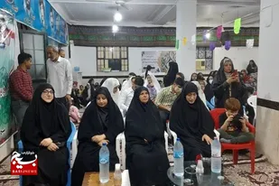 مراسم جشن ازدواج آسان در روستای لاور شرقی شهرستان دشتی