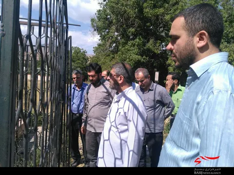 بازدید سردار علاالدینی از روستای ارموت