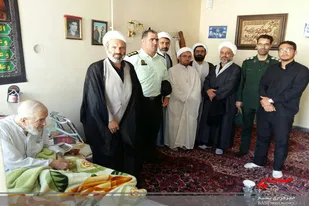 دیدار مسئولان با خانواده&zwnj;های شهدا&zwnj;ی نهاوند به&zwnj;مناسبت هفته دفاع مقدس