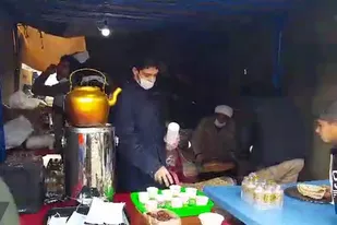 برپایی ایستگاه صلواتی در شهر زلزله&zwnj;زده سی&zwnj;سخت