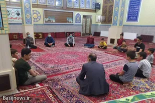 برگزاری حلقه صالحین پایگاه شهید صالحی قهاوند