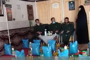 رزمایش همدلی حوزه شهیده نسرین افضل