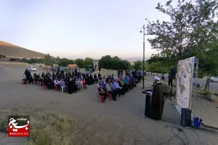 برگزاری آبروی محله یادبود شهید &laquo;علیرضا بشیری&raquo; در روستای سیراوند