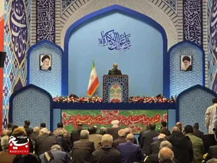 سخنرانی فرمانده سپاه امام حسن مجتبی (ع) به مناسبت روز پاسدار در مصلای امام خمینی (ره) استان البرز
