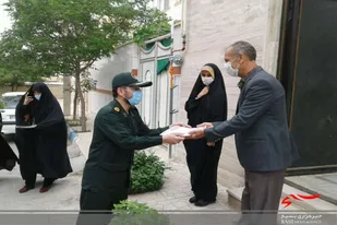 قدردانی فرمانده و کارکنان سپاه از معلمان مدارس سرخه
