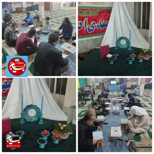 برگزاری مراسم قرآنی آغازین سال تحویل ۱۴۰۳ درهندیجان