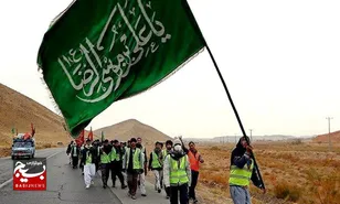 ۵۱۰۰ زائر پیاده ترشیز راهی مشهد شدند