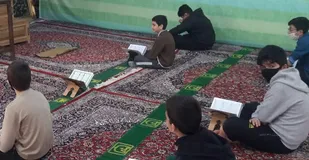حلقه صالحین قرآنی در پایگاه بسیج ثامن الائمه برگزار شد