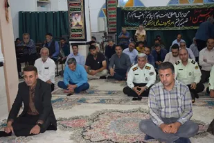 مراسم بزرگداشت شهید اسماعیل هنیه در بهاباد برگزار شد