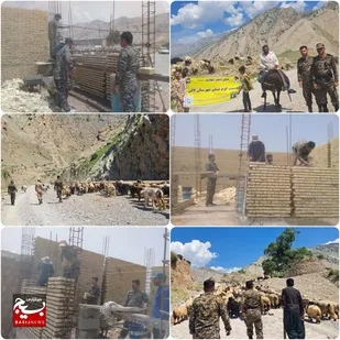 برگزاری اردوی جهادی ۳روزه ویژه جهادگران درلالی