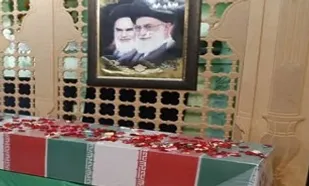 افتتاح یادمان بمباران هوایی محفل عزاداری ایام فاطمیه (س) در قم