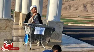 نشست جهاد تبیین در جوار قبور مطهر شهدا