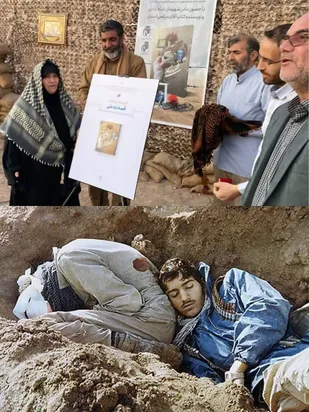 رونمایی از کتاب مادر در قتلگاه پسر