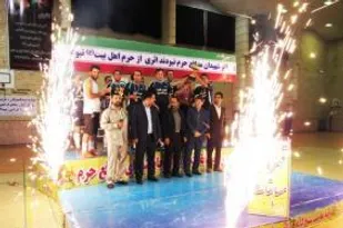 فینال فوتسال جام رمضان ناحیه کربلا برگزار شد