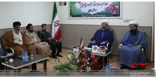 جلسه شورای هماهنگی امور مساجد در دفتر امام جمعه خورموج