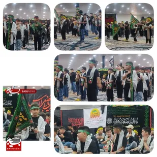 برگزاری مراسم &laquo;احلی من العسل&raquo; در مسجد المهدی شهرستان پارسیان با حضور پرشور نوجوانان عاشورایی
