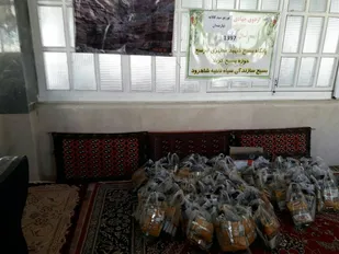 از توزیع سبدکالا به نیازمندان تا تجلیل از نونهالان قرآنی روستای ابرسج شاهرود+تصاویر