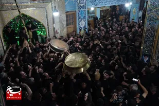آیین سنتی طشت&zwnj;گذاری در اردبیل