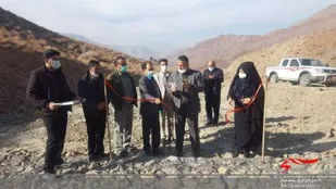 افتتاح پروژه آبخیزداری شهرستان سرخه