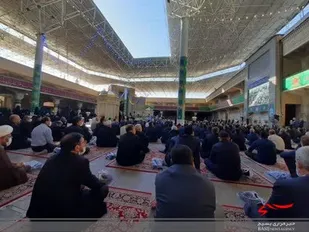 آیین خطبه خوانی در حرم کریمه اهل بیت (س)