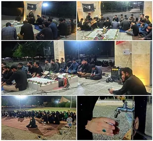 برگزاری شهادت امام جعفر صادق (ع) در دانشگاه جیرفت