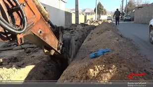 کلنگ زنی پروژه بزرگ آبرسانی به ۶ روستای ساوجبلاغ