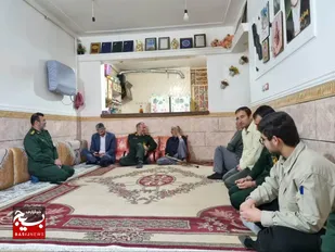 برنامه دیدار هفتگی با خانواده شهیدان والامقام در رامهرمز
