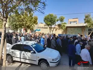 تشیع پیکر مادر شهیدان علی بابایی شهرکی