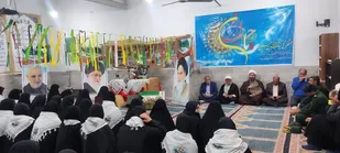 برگزاری یادواره شهدای دانش آموزی در مهریز