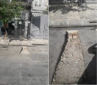 3 ماه انتظار شهروندان محله ابن بابویه برای آسفالت یک گودال!