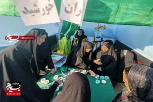 غرفه دختران خورشید در سرخه برپا شد