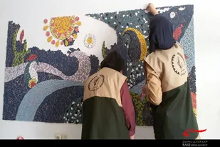 اردوی هجرت 3 دانش&zwnj;آموزان هنرستان دخترانه دهخدا ملایر