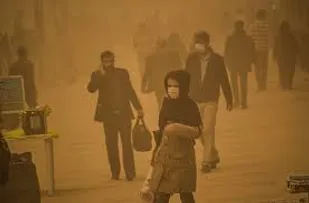 ریزگردها خوزستانی ها را به شدت آزار می دهد