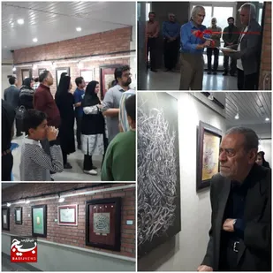 نمایشگاه خوشنویسی سوگواری محرم در سبزوار برپا شد