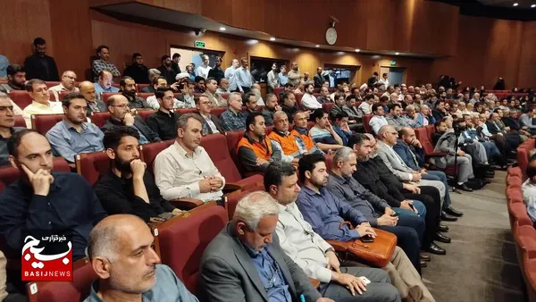 مراسم شهیدان انصاری و نورانی در رشت