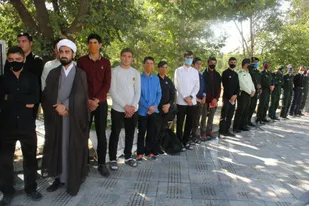 غباروبی شهدای شهر آوج