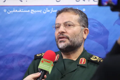 نشست خبری سردار سلیمانی رئیس سازمان بسیج مستضعفین