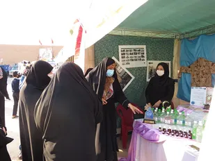 نمایشگاه " زن، الگوی تاریخ ساز " در قلعه خیر آباد برگزار شد