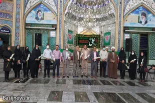 ادای احترام اصحاب رسانه شهرستان نهاوند به مقام شامخ شهدا