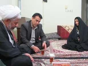 دیدار با خانواده شهید رمضانعلی قلعه مفرد