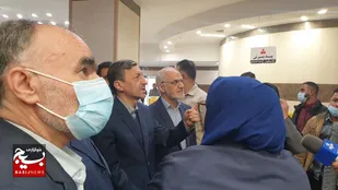 بازدید پرویز فتاح از روند ساخت بیمارستان علوی آبادان