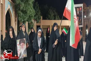 گرامیداشت سالروز شهدای جنگ ۱۲ روزه و فرماندهان شهید نظامی در صالح&zwnj;آباد+تصاویر