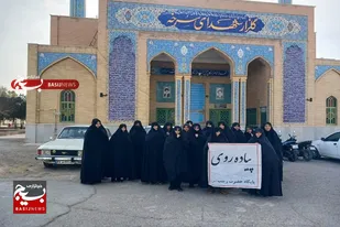 پیاده روی بسیجیان سرخه در بزرگداشت فجر انقلاب