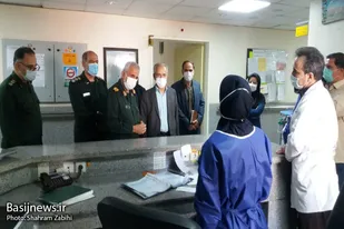 تقدیر سردار فرجی از کادر درمان شهرستان ملایر