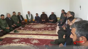 دیدار با خانواده معظم شهیدارجمند