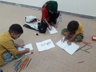 نقاشی عامل غنی سازی اوقات فراغت کودکان شد