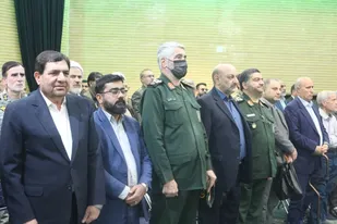 مراسم یادبود شهید نیلفروشان در حسینیه حضرت فاطمة الزهرا(س) سپاه تهران بزرگ