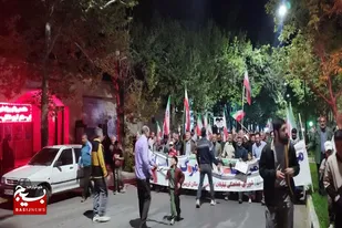 حماسه سازی مردم تویسرکان در هفتاد و چهارمین شب قرار شبانه