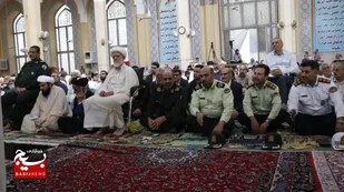 برگزاری نماز جمعه ۶ مهرماه و راهپیمایی محکومیت جنایات رژیم صهیونیستی، با حضور فرمانده سپاه استان البرز +تصاویر